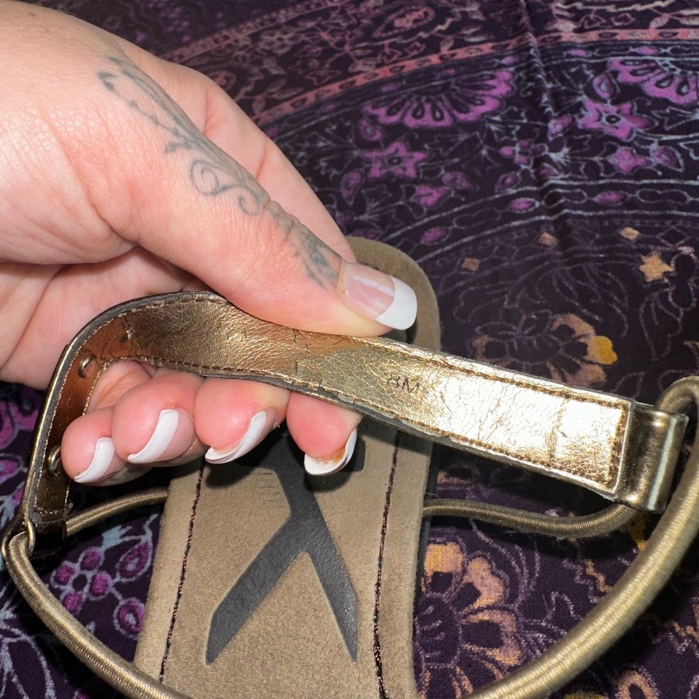 Anne Klein Rhinestone Sport Wedge - Picture 3 of 5